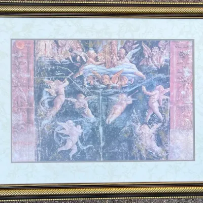 Paragon Picture Gallery " Sinfonia Di Angeli" Glass Front Custom Framed Print