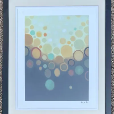 
Garden Variety Gold By Sean Jacobs Limited Edition Print In Glass Front Frame