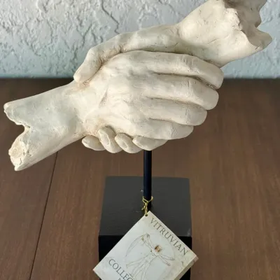 Vitruvian Collection By TMS 2005 Resin Hand Figurine