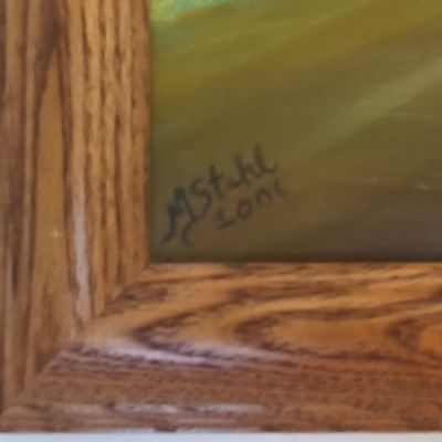 Sale Photo Thumbnail #356: M. Stahl Landscape Painting, 2001