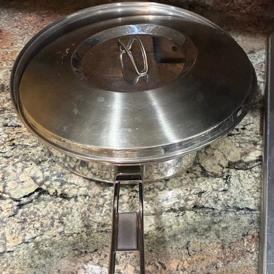 Sale Photo Thumbnail #709: Farberware Classic Stainless Steel Skillet with Lid