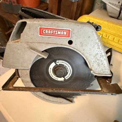 Sale Photo Thumbnail #399: Vintage Craftsman 7-1/4" Circular Saw