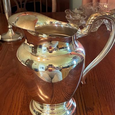 Sale Photo Thumbnail #288: Silver-Plated Water Pitcher by F.B. Rogers