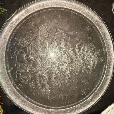 Sale Photo Thumbnail #661: Duralex France Christmas Tree Serving Platter