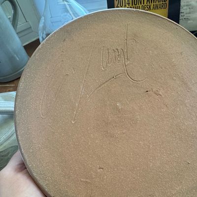 Sale Photo Thumbnail #174: Studio Pottery Covered Casserole Dish Signed J. Paul