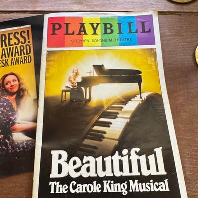 Sale Photo Thumbnail #940: Playbill: Beautiful: The Carole King Musical - Signed by Jessie Mueller