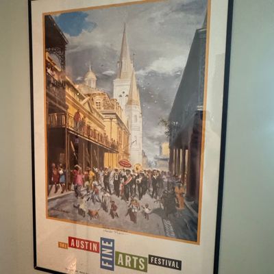 Sale Photo Thumbnail #158: New Orleans French Quarter Street Scene Art Print