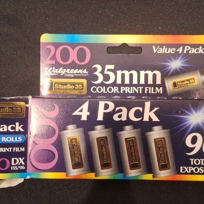 Sale Photo Thumbnail #643: Walgreens Studio 35 35mm Color Print Film 4-Pack