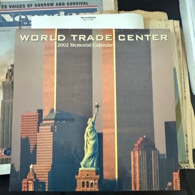 Sale Photo Thumbnail #855: World Trade Center 2002 Memorial Calendar - Browntrout Publishers