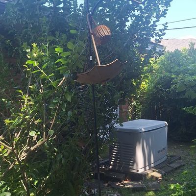 Sale Photo Thumbnail #2: Umbrella Shaped Hanging Bird Feeder and Garden Decor