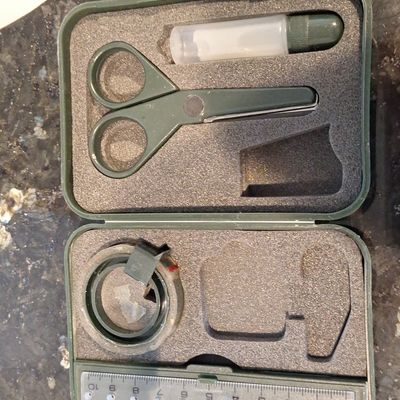 Sale Photo Thumbnail #568: Vintage Fly Fishing Tool Kit