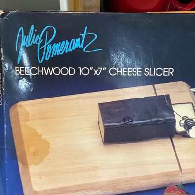 Sale Photo Thumbnail #466: Julie Pomerantz Beechwood Cheese Slicer
