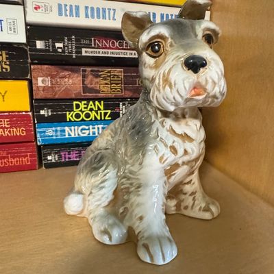 Sale Photo Thumbnail #854: Vintage Lefton Schnauzer Figurine