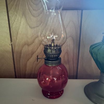 Sale Photo Thumbnail #604: Boot Hill Museum Commemorative Oil Lamp