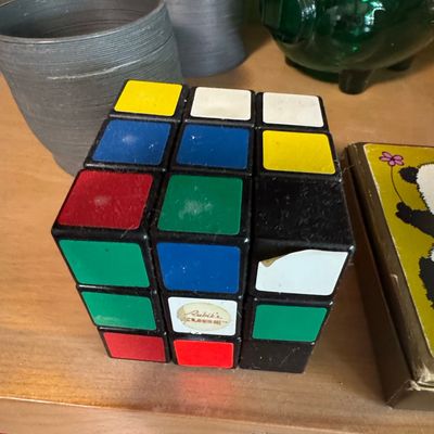 Sale Photo Thumbnail #831: Vintage 1980 Ideal Rubik's Cube