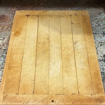 Sale Photo Thumbnail #706: Vintage Wood Cutting Board - Pioneer Maple