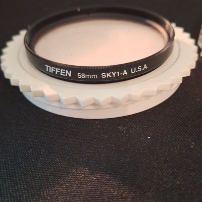 Sale Photo Thumbnail #895: Tiffen 58mm SKY1-A Camera Lens Filter