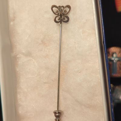 Sale Photo Thumbnail #180: James Avery Sterling Silver Butterfly Stick Pin
