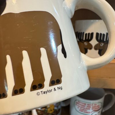 Sale Photo Thumbnail #826: Taylor & Ng Moose Herd Coffee Mug