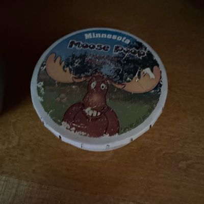 Minnesota Moose Poop Novelty Candy Tin