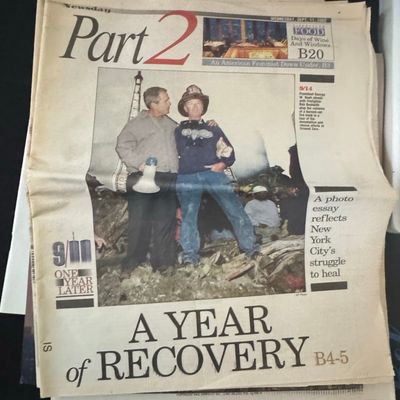 Sale Photo Thumbnail #828: Newsday Newspaper - September 11, 2002 - Part 2 Commemorative Edition