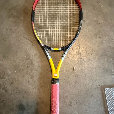 Sale Photo Thumbnail #654: Wilson Hyper Pro Staff 5.1 Surge X Tennis Racket