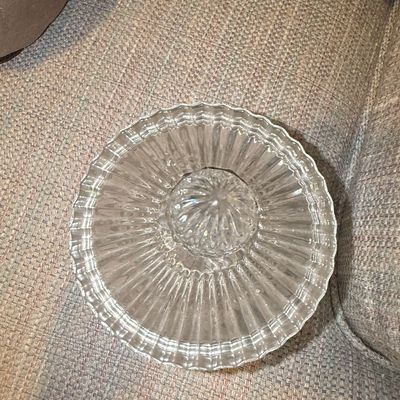 Sale Photo Thumbnail #395: Bohemia Crystal Biscuit Barrel