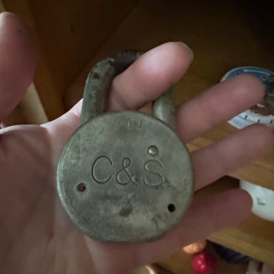 Sale Photo Thumbnail #139: C&S Railroad Switch Padlock