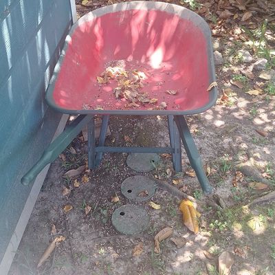 Sale Photo Thumbnail #432: Poly Tray Garden Wheelbarrow