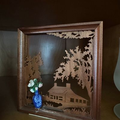 Sale Photo Thumbnail #406: Capen Woodcuts Scroll Saw Wall Art