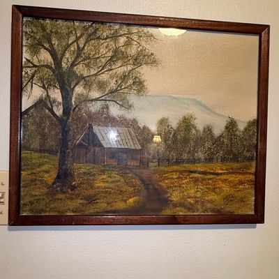 Sale Photo Thumbnail #105: M. Stahl Landscape Painting