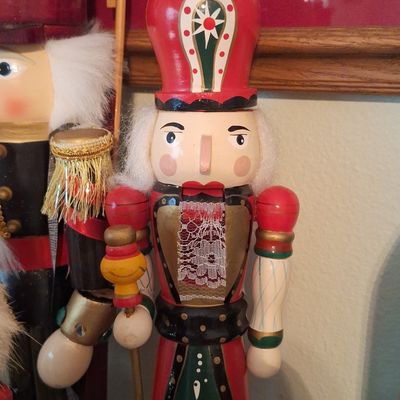 Sale Photo Thumbnail #410: Vintage Decorative Wooden Nutcracker