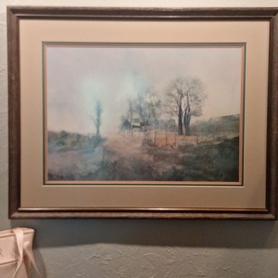 Sale Photo Thumbnail #114: Pastel Landscape Drawing