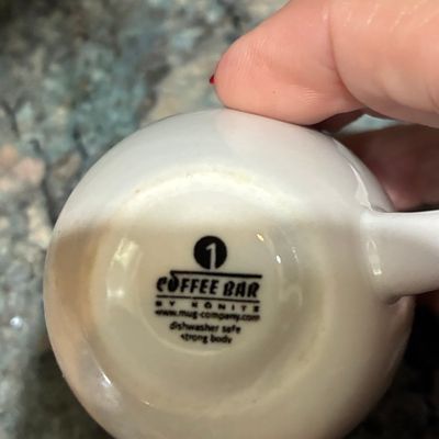 Konitz Coffee Bar Espresso Cup and Saucer
