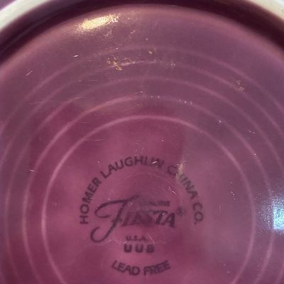 Sale Photo Thumbnail #954: Homer Laughlin Fiesta Mulberry 7-inch Plate
