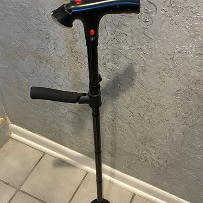 Sale Photo Thumbnail #373: Folding LED Mobility Cane with Secondary Handle and Alarm
