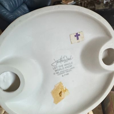 Sale Photo Thumbnail #332: Precious Moments 'Let The Whole World Know' Baptism Figurine