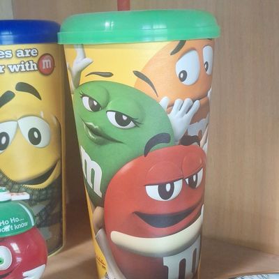 M&M's World 3D Characters 24oz Cup Tumbler Set of 3