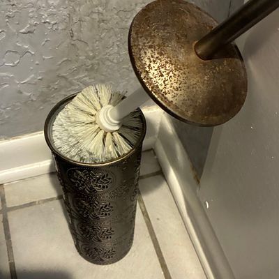 Sale Photo Thumbnail #742: Decorative Toilet Brush and Holder Set