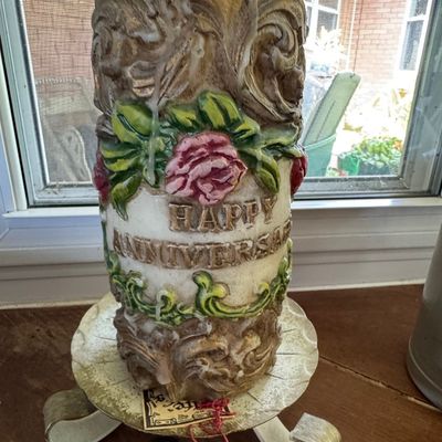 Sale Photo Thumbnail #338: Ute Wachskunst Anniversary Pillar Candle