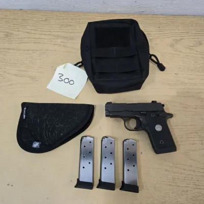 Sale Photo Thumbnail #7: Sig Sauer P238 380 Auto # 27C029922
3 Mags - Case - Holster