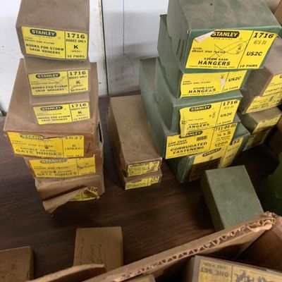 Sale Photo Thumbnail #56: NOS Stanley gardware