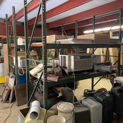 Sale Photo Thumbnail #35: All shelving in the building is for sale and can be picked up when empty.