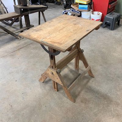 Sale Photo Thumbnail #123: Anco Bilt artist table