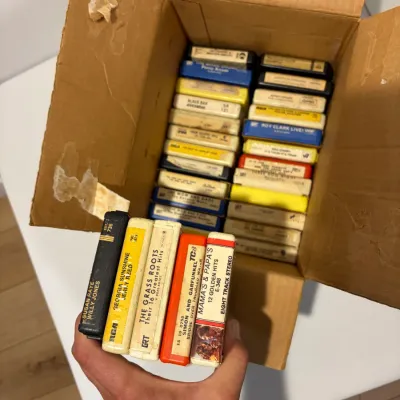 Sale Photo Thumbnail #115: 8-tracks lot