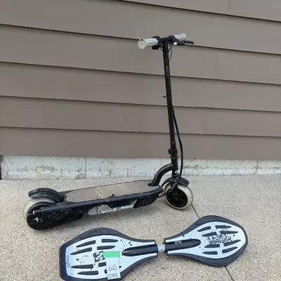 Sale Photo Thumbnail #408: The Wave ripstick and escooter (no charger for escooter)