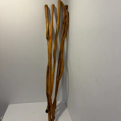 Sale Photo Thumbnail #147: 6 Wooden walking sticks
