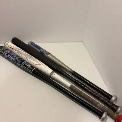 Sale Photo Thumbnail #139: 4 Aluminum baseball bats