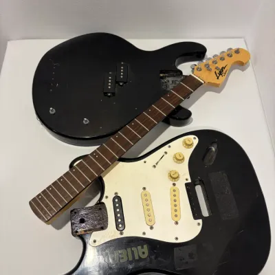 Sale Photo Thumbnail #67: 1 neck, 1 bass body and 1 strat body