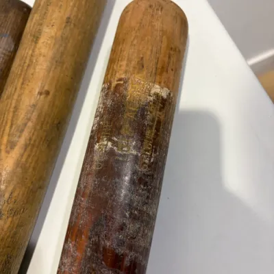 Sale Photo Thumbnail #136: 5 Wooden baseball bats